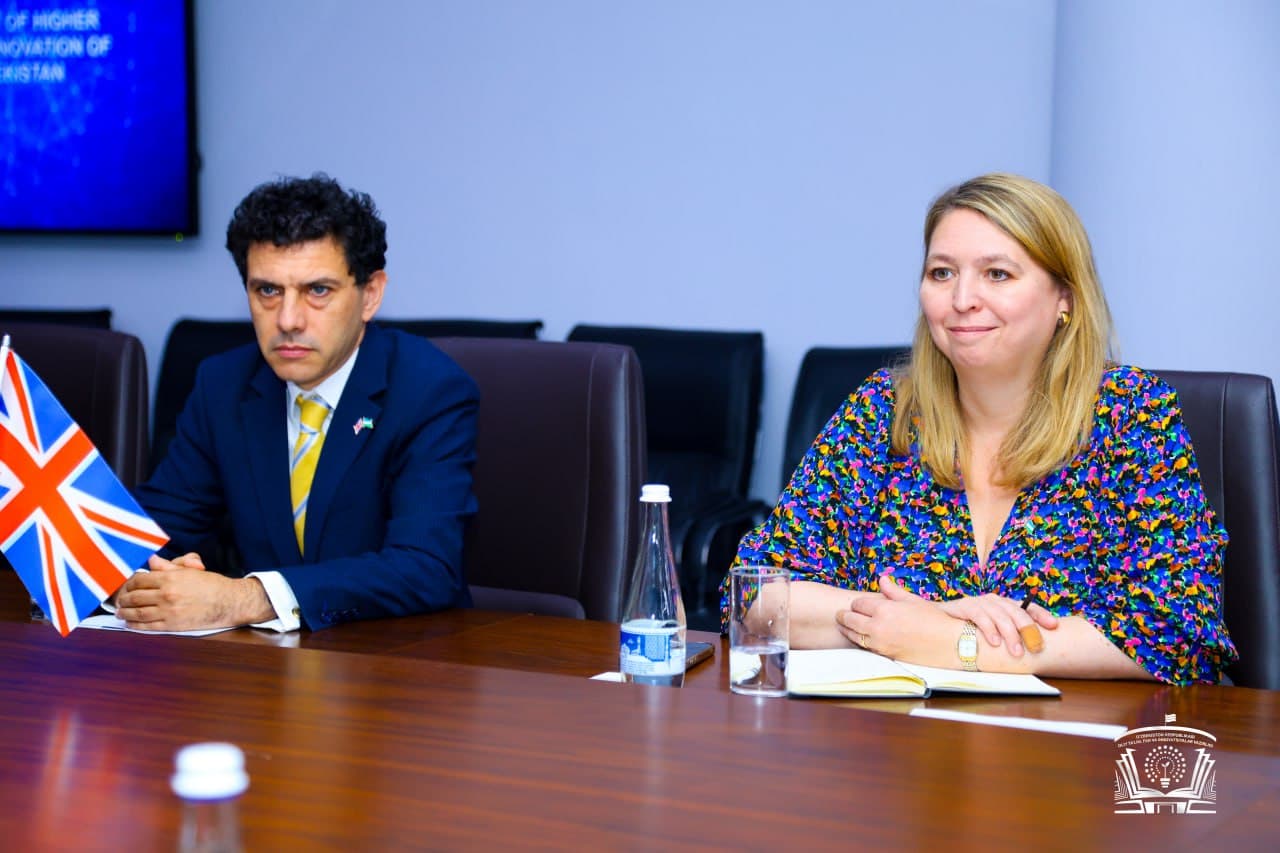 The Minister of higher education, science and innovation received the delegation of the British group to the Inter-Parliamentary Union