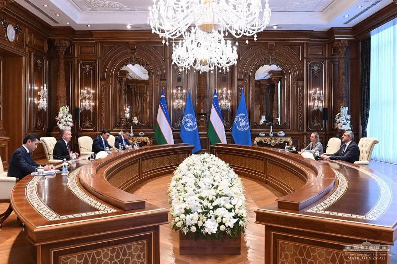 Президент Узбекистана высоко оценил достигнутый уровень многопланового сотрудничества со Всемирной туристской организацией