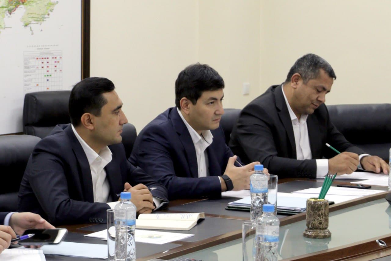 The Minister of Geology met with the Ambassador Extraordinary and Plenipotentiary of the Republic of Kazakhstan to Uzbekistan