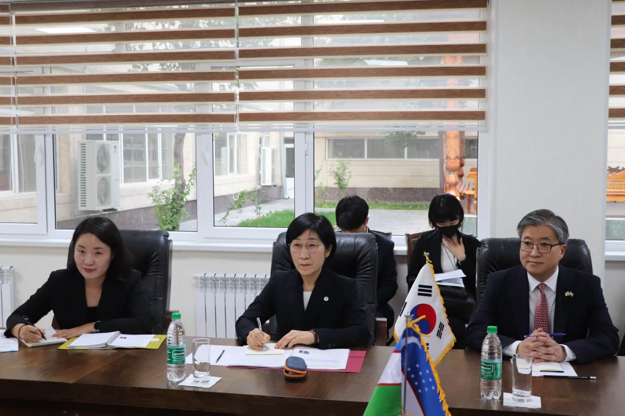 Koreya Respublikasi delegatsiyasi bilan uchrashuv o‘tkazildi