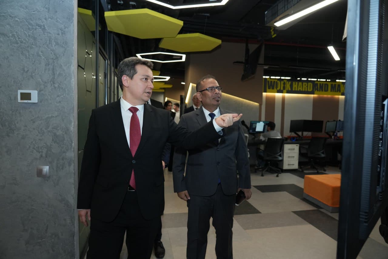 DataVolt kompaniyasi Bosh ijrochi direktori boshchiligidagi delegatsiya IT-Park Uzbekistan majmuasiga tashrif buyurdi