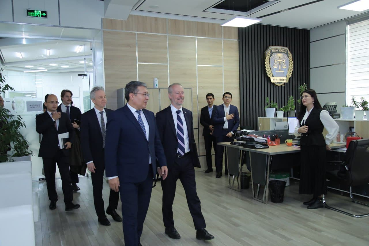 Shvetsiya Qirolligi Adliya vazirligi delegatsiyasining Oʻzbekiston Respublikasiga rasmiy tashrifi