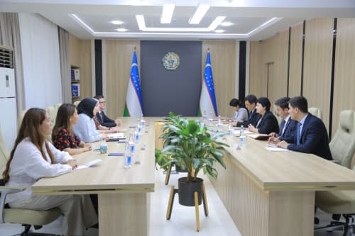 Maktabgacha va maktab ta’limi vaziri va “Efekta” kompaniyasi prezidentining uchrashuvi va hamkorlik memorandumi