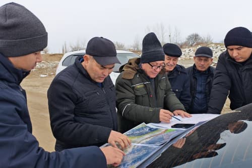 Nurota tumanida gidrogeologik o‘rganishlar olib borilmoqda